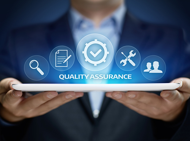 ADMS_Quality Assurance Service Guarantee Standard Internet Business Technology Concept