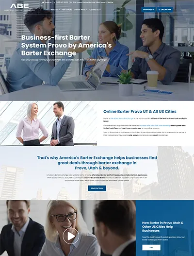 America's Barter Exchange New Website