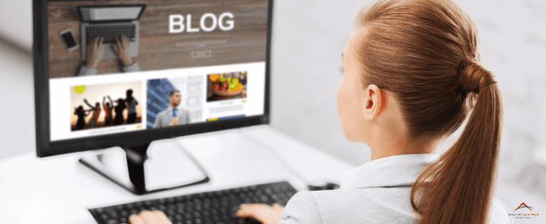 ADMS-content writer creating blog