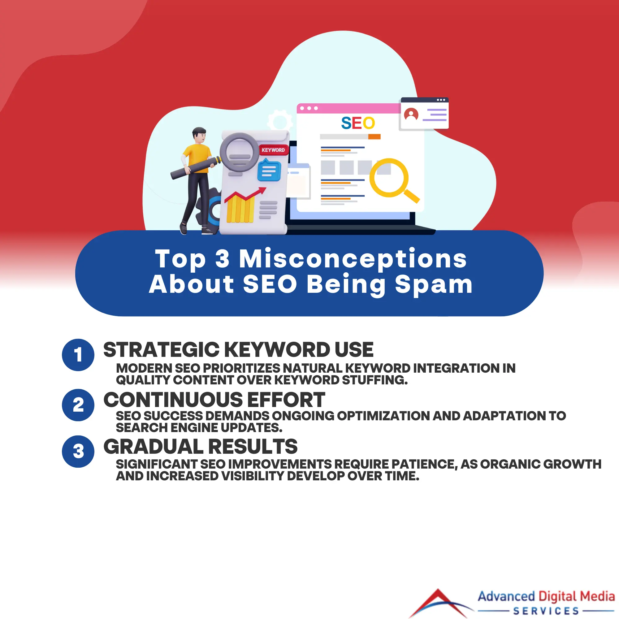 The Top 3 Misconceptions About SEO Being Spam