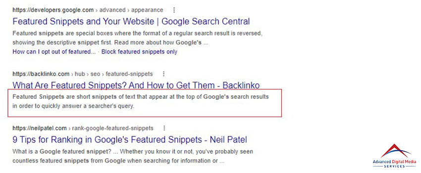 Everything About Google's Featured Snippets