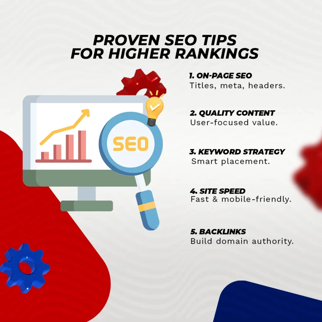 Proven Techniques to Boost Your Website’s Google Ranking 1 Proven SEO Tips for Higher Rankings