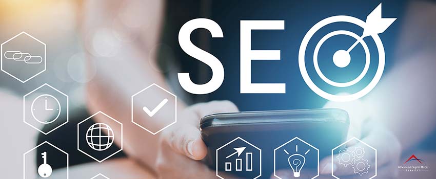 SEO Search Engine Optimization concept with phone