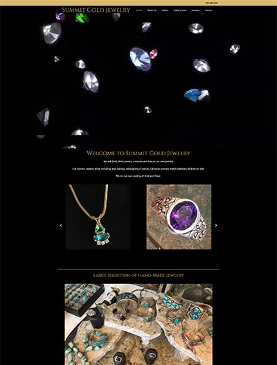 Summit Gold Jewelers New Website
