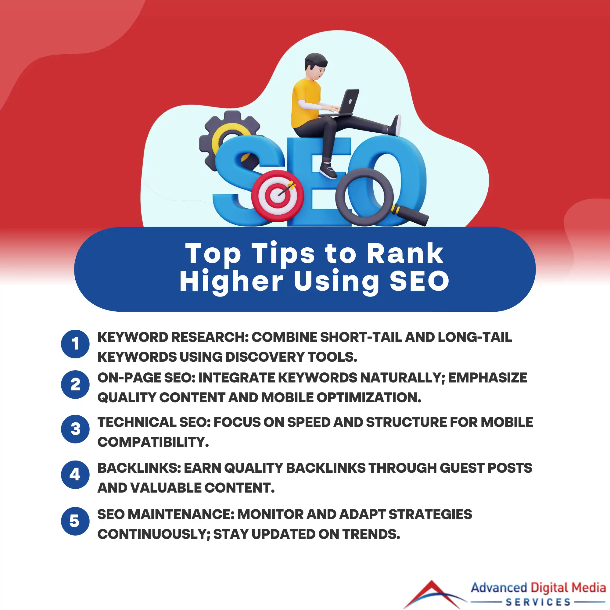 Top Tips to Rank Higher Using SEO