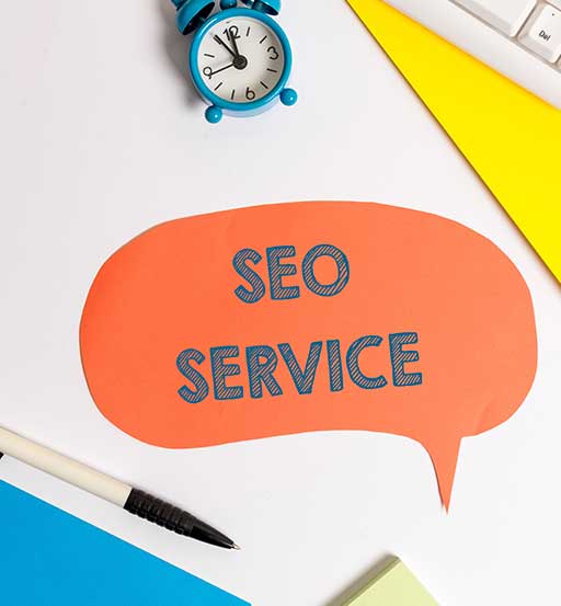 ADMS Writing note showing SEO Service