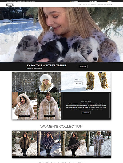 Fantasia Furs New Website
