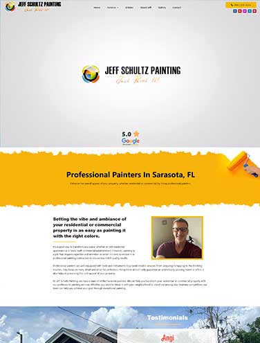 Jeff Schultz Painting New Website